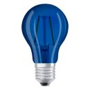 Лампа Osram LEDSCLA15 2,5W/190 230V BL E27 голубая