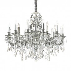 Люстра Ideal Lux 164953 Gioconda E14 12x40W IP20 серебристая
