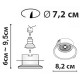 Врезной светильник FrendlyLight FL1071 Drep