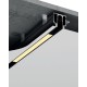 Магнітний трек 2м для натяжної стелі під демпфер Nowodvorski 70700 LVM Recessed Track 2M чорний