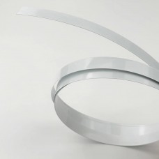Смуга прорезинена з металевою полосою всередині Kloodi SKYLINE BELT WH біла 1м