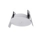 Стельова чаша Azzardo AZ5417 CANOPY GIPS 15cm SINGLE WH
