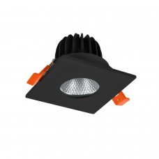 Точечный светильник Azzardo AZ5989 CLEAN S IP44 7W CCT SWITCH BK, 7 Вт, 420 лм, 3000К/4000К/6000К