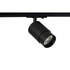 Трековий світильник Azzardo AZ6222 + AZ6224 Alia Track 1Line Base + Ring Black/Black