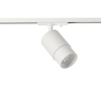 Трековий світильник Azzardo AZ6223 + AZ6225 Alia Track 1Line Base + Ring White/White