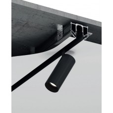 Магнітний трек 3м для натяжної стелі під гарпун Nowodvorski 70707 LVM Recessed Track 3M чорний