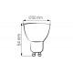 Лампа светодиодная Goldlux 328281, MR16 4.5W 4000K GU10, 36°