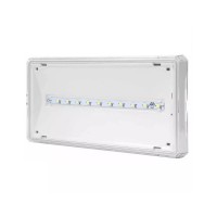 Аварийный светодиодный светильник AWEX EXIT 1W LED 130lm IP65 (ETE/1W/C/3/SA/X/WH)