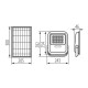 Уличный фонарь на солнечной батарее Kanlux 36606 FL SONE SLR M NW-GR, 10 Вт, 1200 лм, 4000К