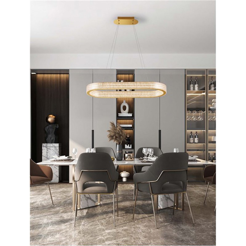 Люстра Nova Luce 9019743 Kinara, 70 Вт, 5444 лм, 3000К