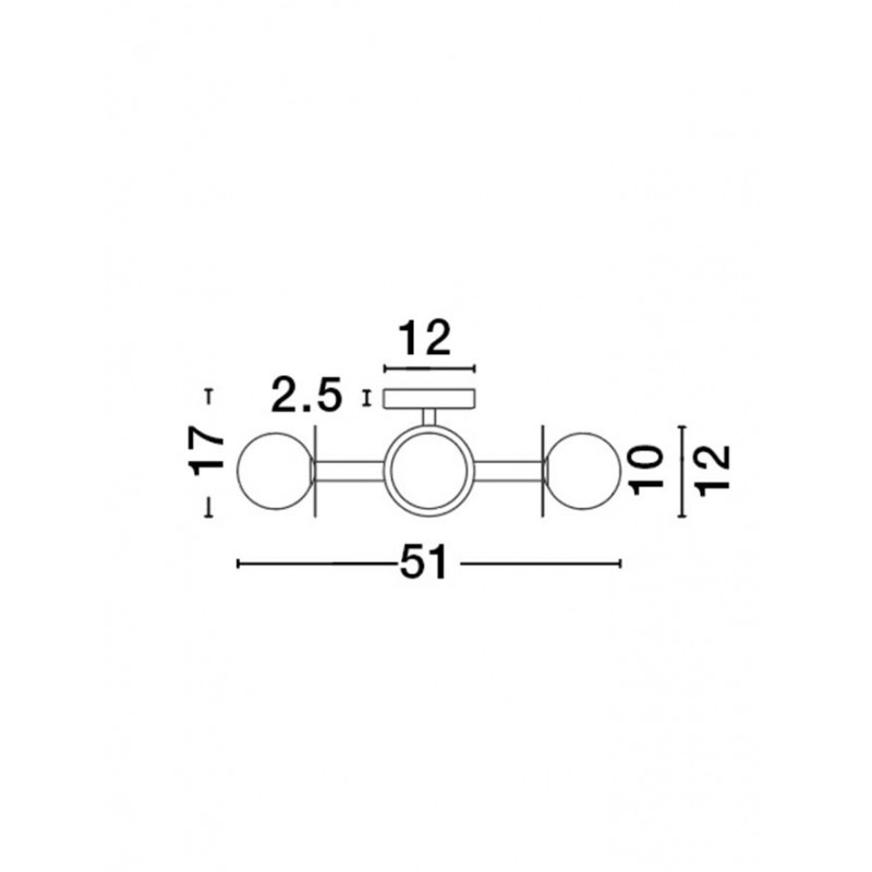 Люстра Nova Luce 9043316 Licato