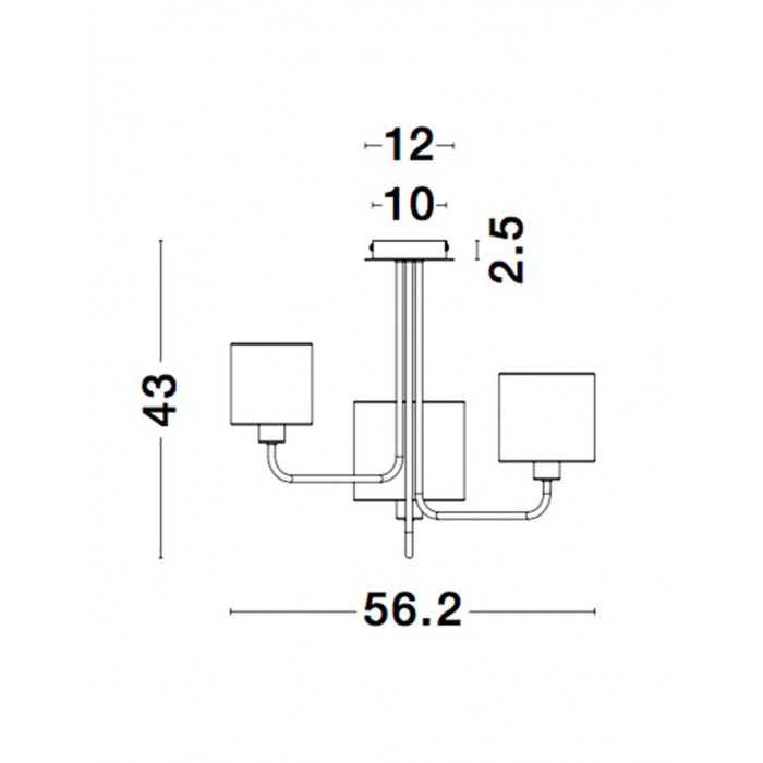 Люстра - Nova Luce 9151403 Bitonto