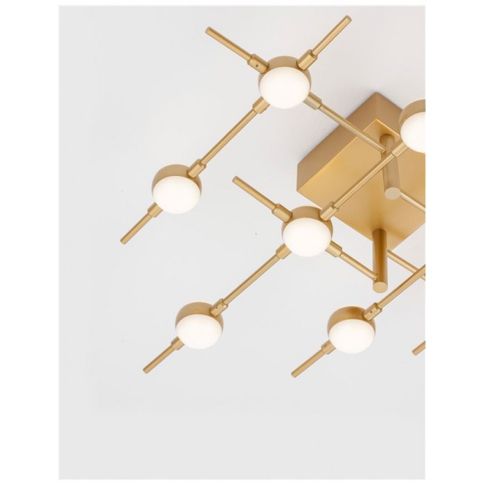 Люстра - Nova Luce 9180610 Atomo, 2.4 Вт, 1680 лм, 3000K