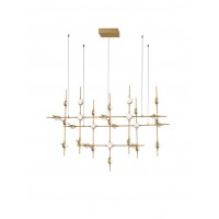 Люстра - Nova Luce 9180630 Atomo, 2.4 Вт, 5040 лм, 3000K