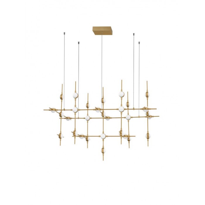 Люстра - Nova Luce 9180630 Atomo, 2.4 Вт, 5040 лм, 3000K