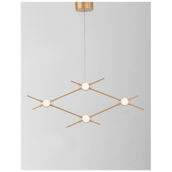 Люстра - Nova Luce 9180674 Atomo, 2.4 Вт, 672 лм, 3000K