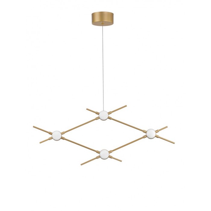 Люстра - Nova Luce 9180674 Atomo, 2.4 Вт, 672 лм, 3000K
