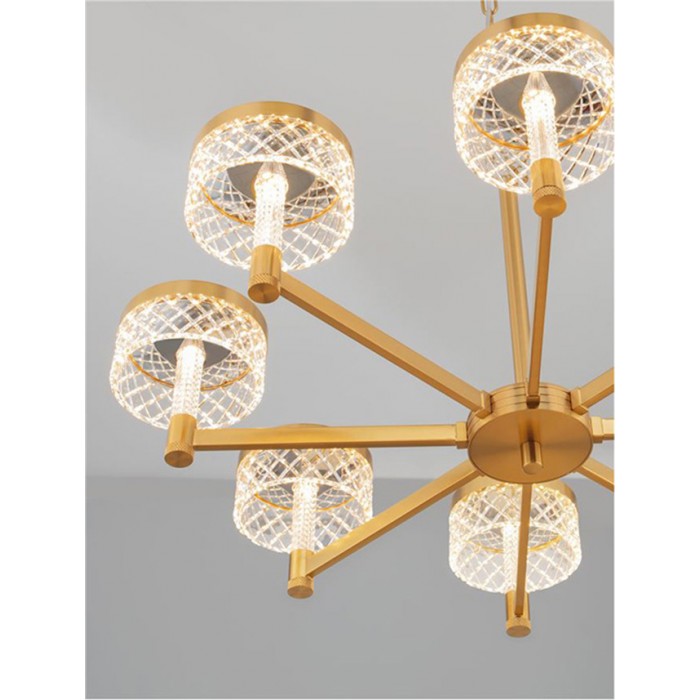 Люстра - Nova Luce 9186945 Bion, 48 Вт, 3094 лм, 3000К