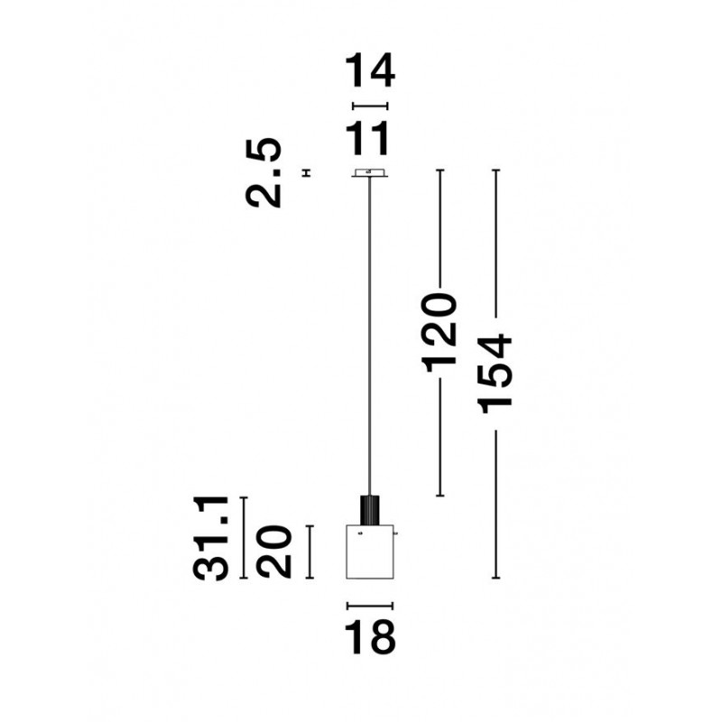 Підвісний світильник Nova Luce 9236200 Mirbi
