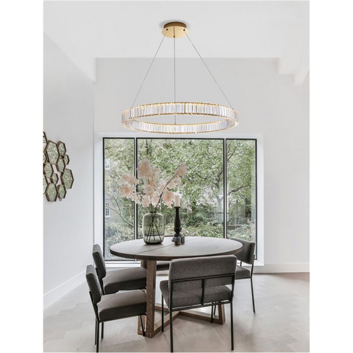 Люстра Nova Luce 9333076 Aurelia, 47 Вт, 4328 лм, 3500K Люстра Nova Luce 9333076 Aurelia, 47 Вт, 4328 лм, 3500K
