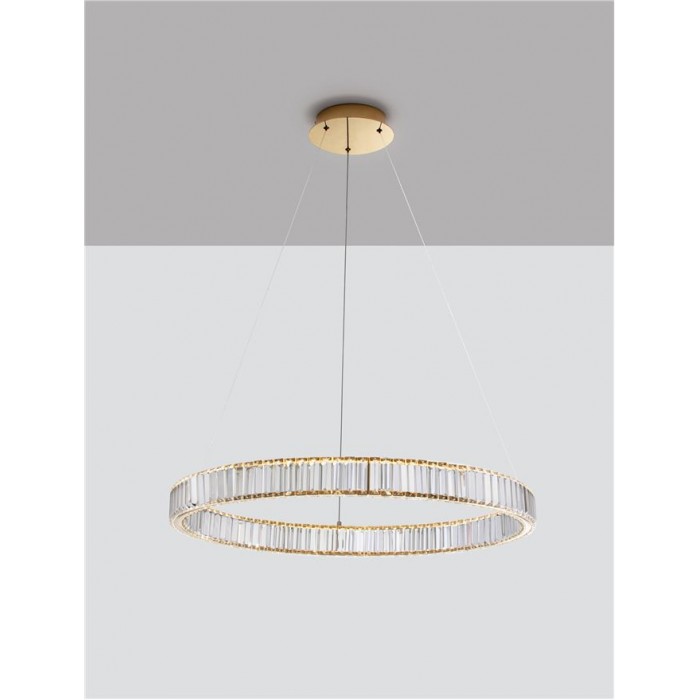 Люстра Nova Luce 9333076 Aurelia, 47 Вт, 4328 лм, 3500K Люстра Nova Luce 9333076 Aurelia, 47 Вт, 4328 лм, 3500K