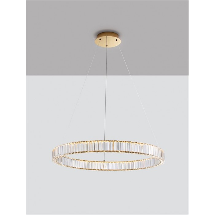 Люстра Nova Luce 9333076 Aurelia, 47 Вт, 4328 лм, 3500K Люстра Nova Luce 9333076 Aurelia, 47 Вт, 4328 лм, 3500K