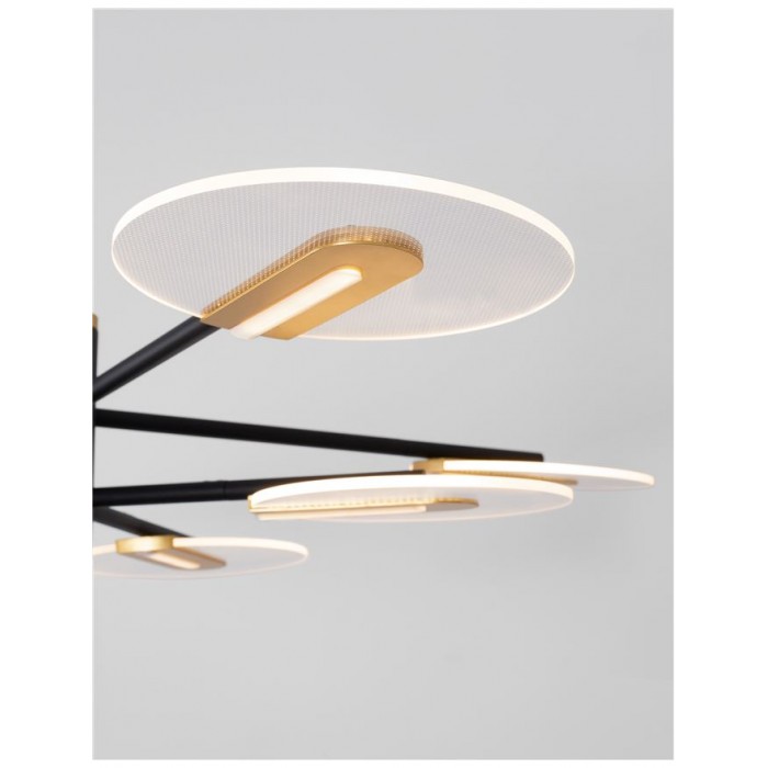 Люстра Nova Luce 9545408 Genti, 7 Вт, 3605 лм, 3000K Люстра Nova Luce 9545408 Genti, 7 Вт, 3605 лм, 3000K