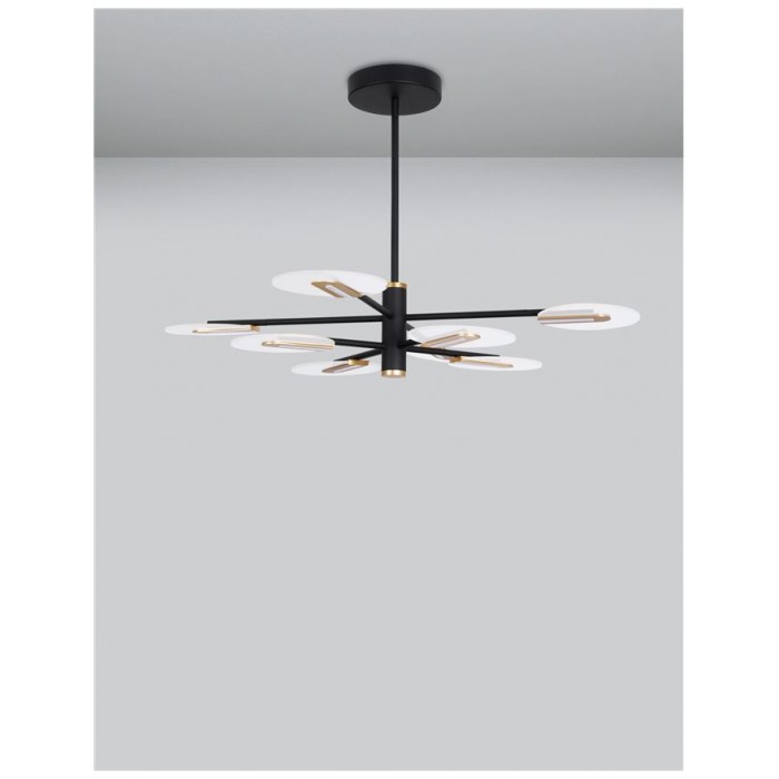 Люстра Nova Luce 9545408 Genti, 7 Вт, 3605 лм, 3000K Люстра Nova Luce 9545408 Genti, 7 Вт, 3605 лм, 3000K