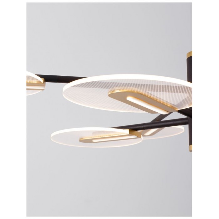 Люстра Nova Luce 9545408 Genti, 7 Вт, 3605 лм, 3000K Люстра Nova Luce 9545408 Genti, 7 Вт, 3605 лм, 3000K