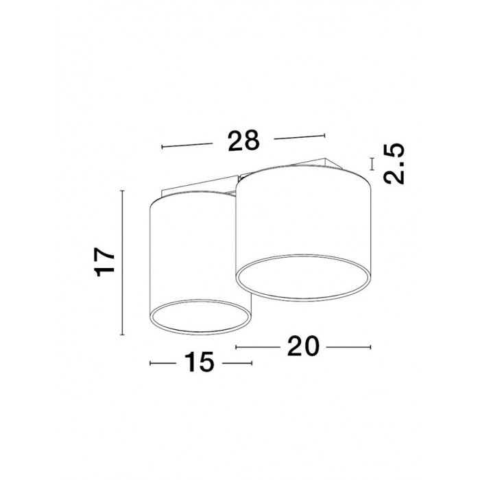 Люстра - Nova Luce 9555804 Bryson