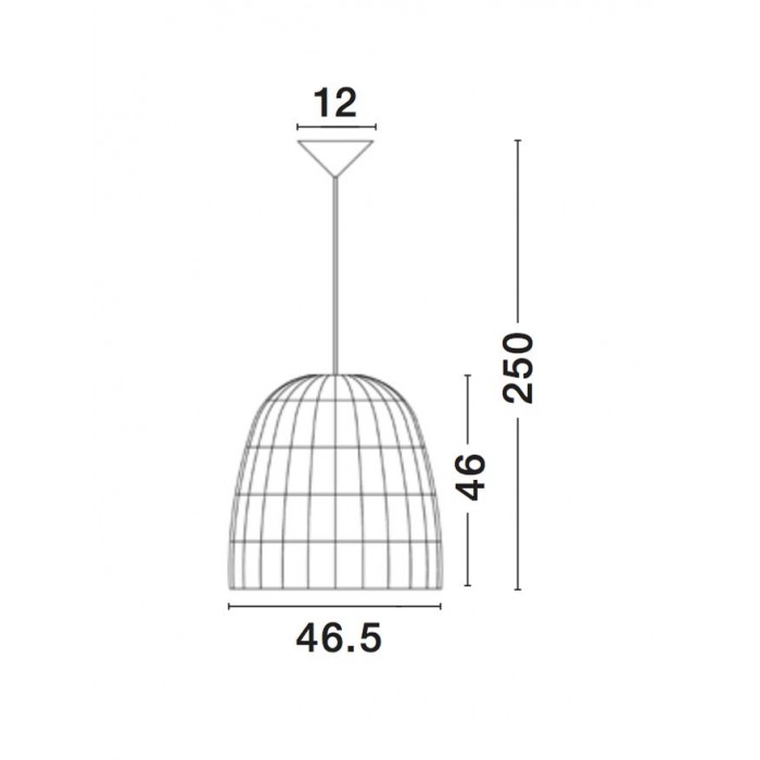 Подвесной светильник Nova Luce 9586671 Destin