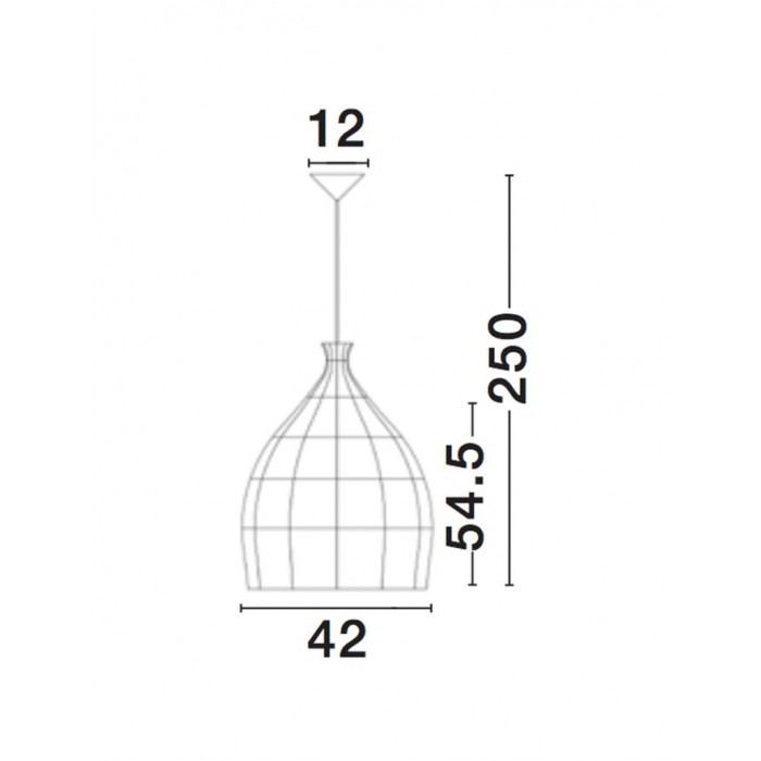 Подвесной светильник Nova Luce 9586702 Destin