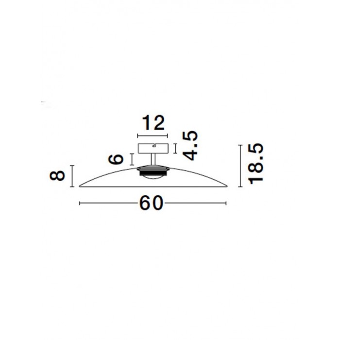 Люстра - Nova Luce 9620142 Polifemo, 17 Вт, 854 лм, 3000К
