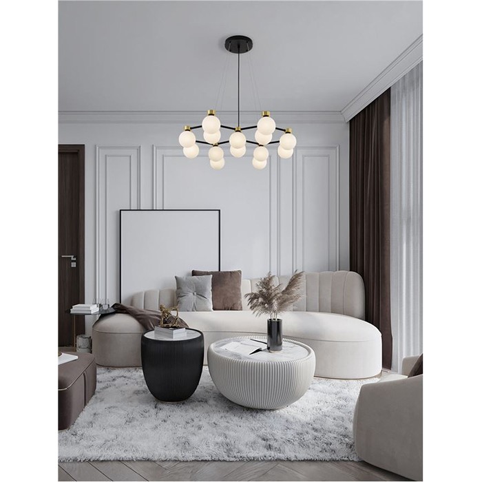 Люстра - Nova Luce 9620162 Ovalino