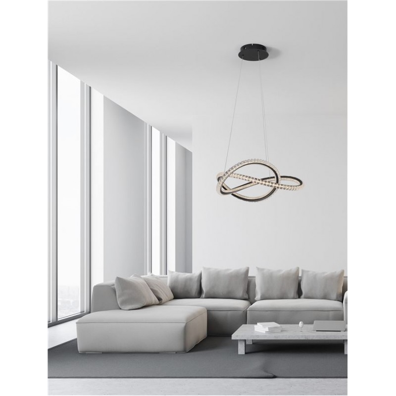Люстра Nova Luce 9748160 Ginevra, 56 Вт, 3750 лм, 3000K