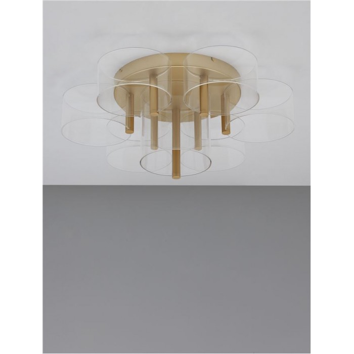 Люстра - Nova Luce 9756713 Gatlin, 41 Вт, 4694 лм, 3000K