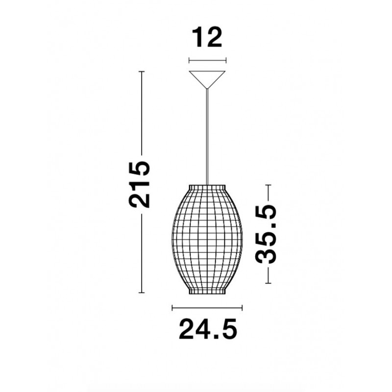 Підвісний світильник Nova Luce 9858748 Griffin