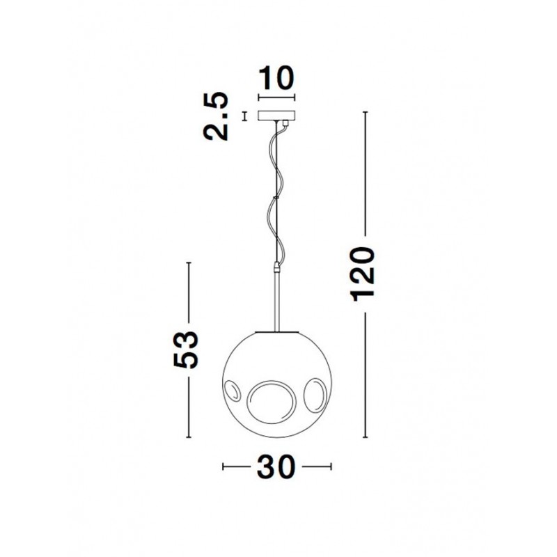 Подвесной светильник Nova Luce 9988104 Mayan