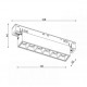 Светильник магнитный трековый Kloodi KLOODI_KDMG-LINE112 DL 6W 3K BK