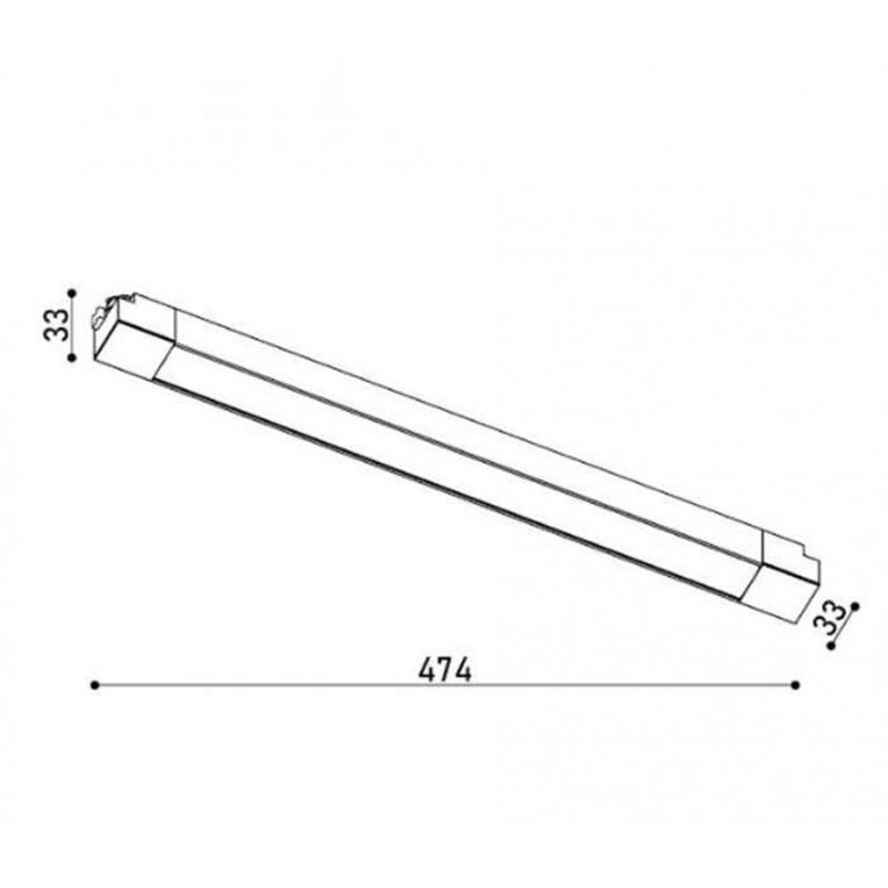 Светильник трековый однофазный Kloodi KLOODI_KD-LINE TR474 PC 30W 3K BK