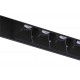 Магнітний трековий лінійний світильник Kloodi KDMG-LINE220 DL 12W 4K BK Line220 Чорний