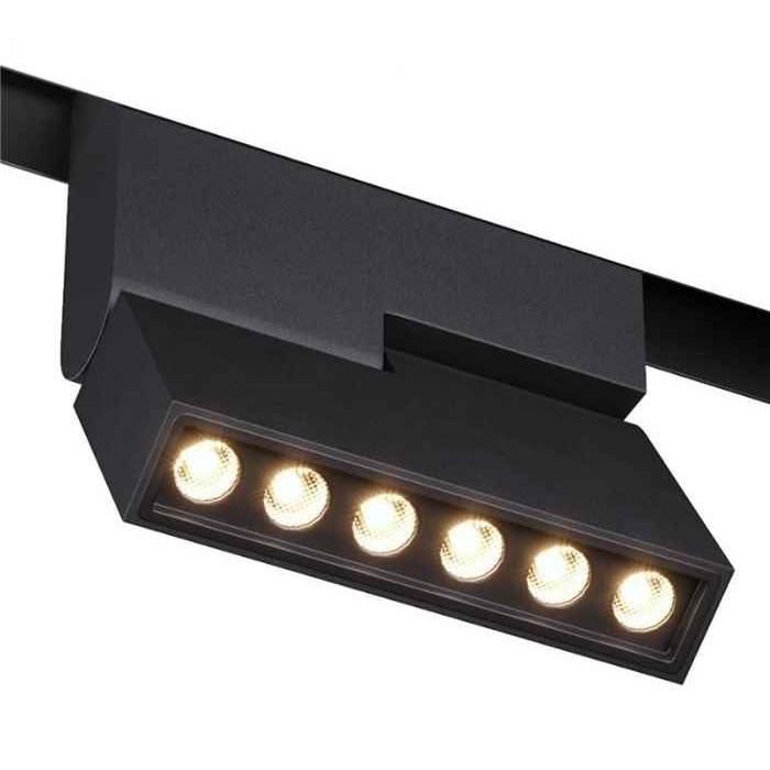 Магнитный трековый светильник Kloodi KDMG-BOOK112 DL 6W 3K BK Book112