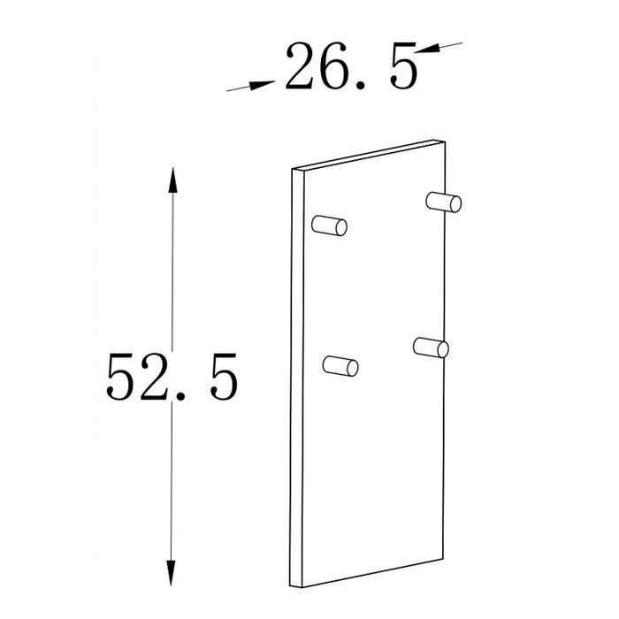 Заглушка Kloodi KDMG-EC