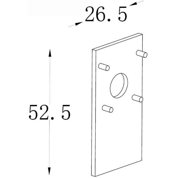 Заглушка Kloodi KDMG-EC O