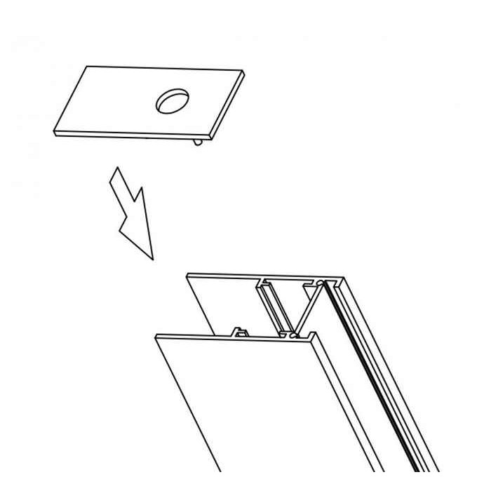Заглушка Kloodi KDMG-EC O