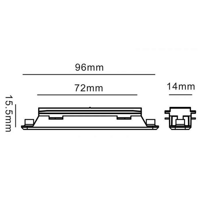 З`єднання лінійне електричне Kloodi KDTR-267 BK