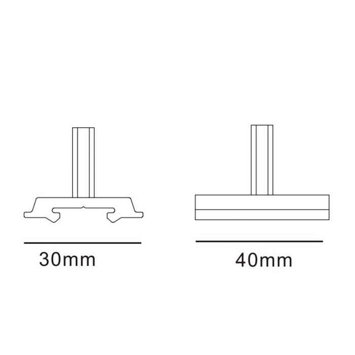 Комплект підвісів для однофазного треку Kloodi KDTR-293