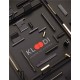 Магнитный шинопровод 2м Kloodi KDMG-TRN 2M BK Surface