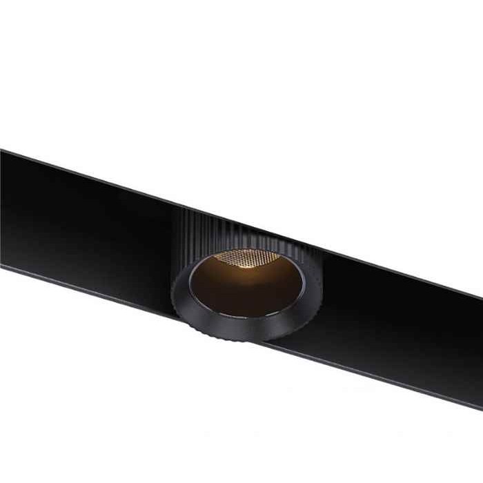 Светильник магнитный трековый Kloodi KDMG-MINI R 3W 3K BK