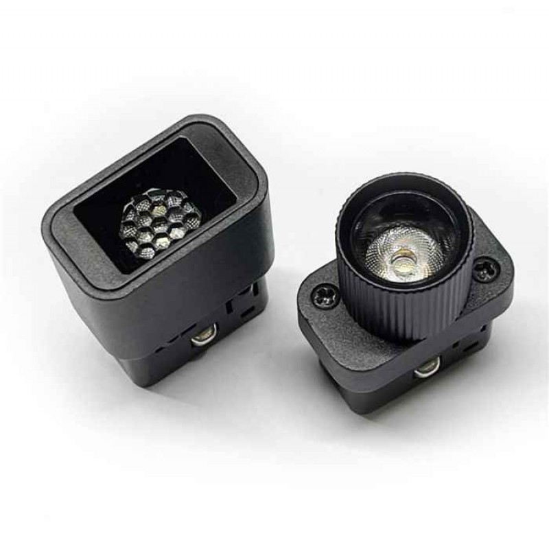 Светильник магнитный трековый Kloodi KDMG-MINI R 3W 3K BK